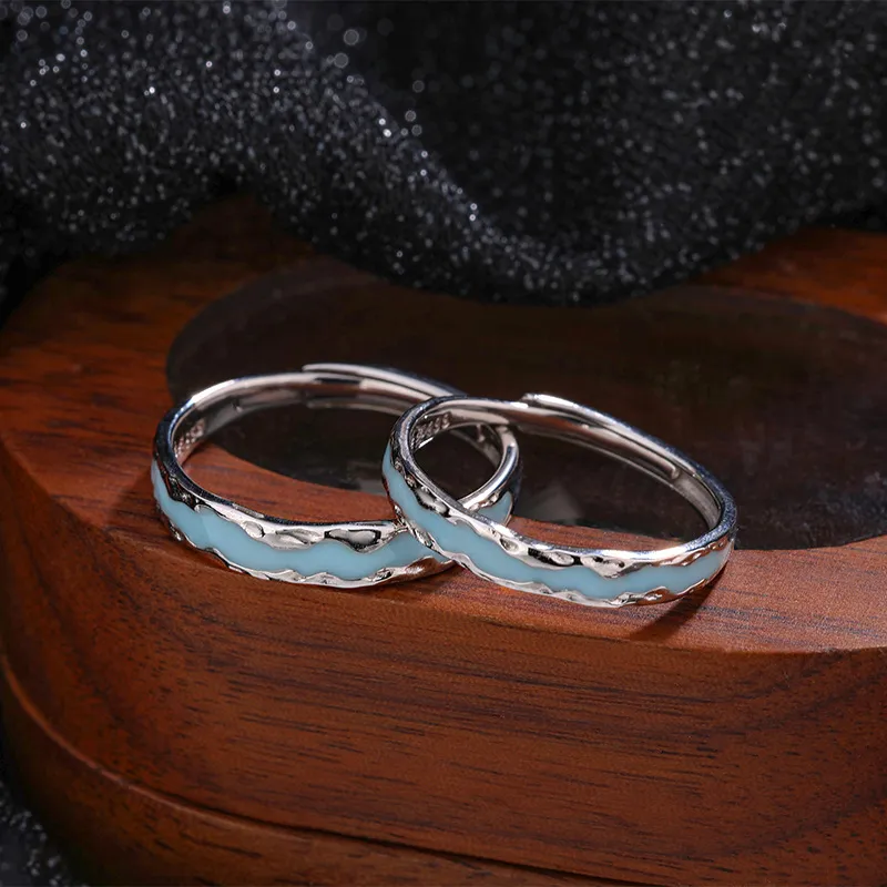 DAWO S 999 Fine Silver Rings Unisex-2