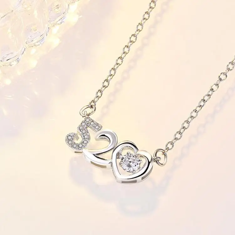 DAWO 925 Sterling Silver Necklaces Women's-1