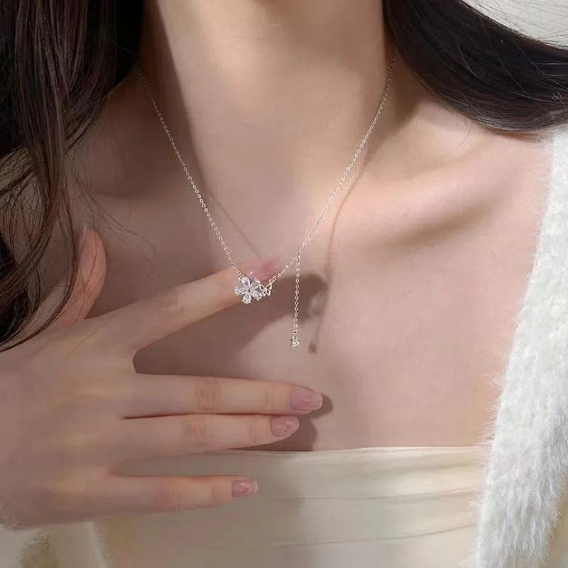 DAWO S 999 Fine Silver Necklaces Women's-4