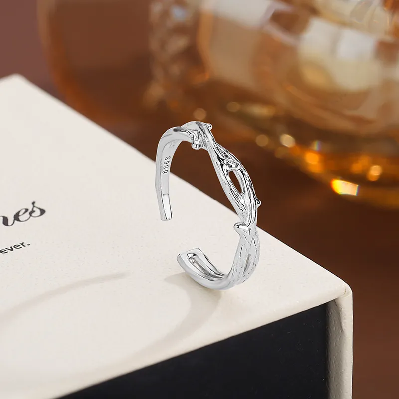 DAWO S999 Fine Silver Rings Unisex-2