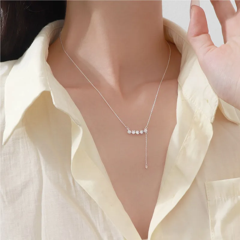 DAWO S999 Fine Silver Necklaces Women's-4