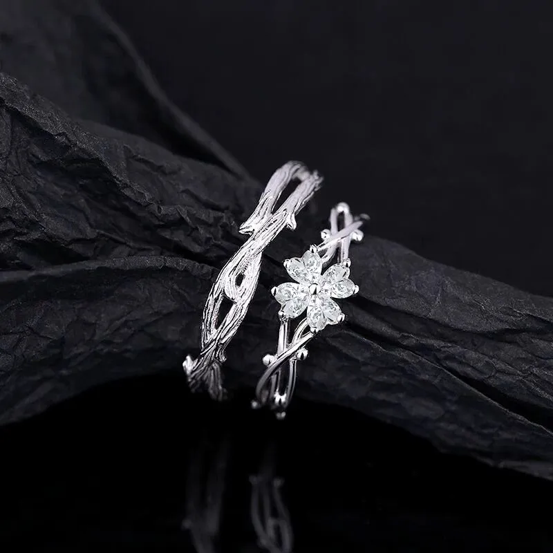 DAWO S999 Fine Silver Rings Unisex-4