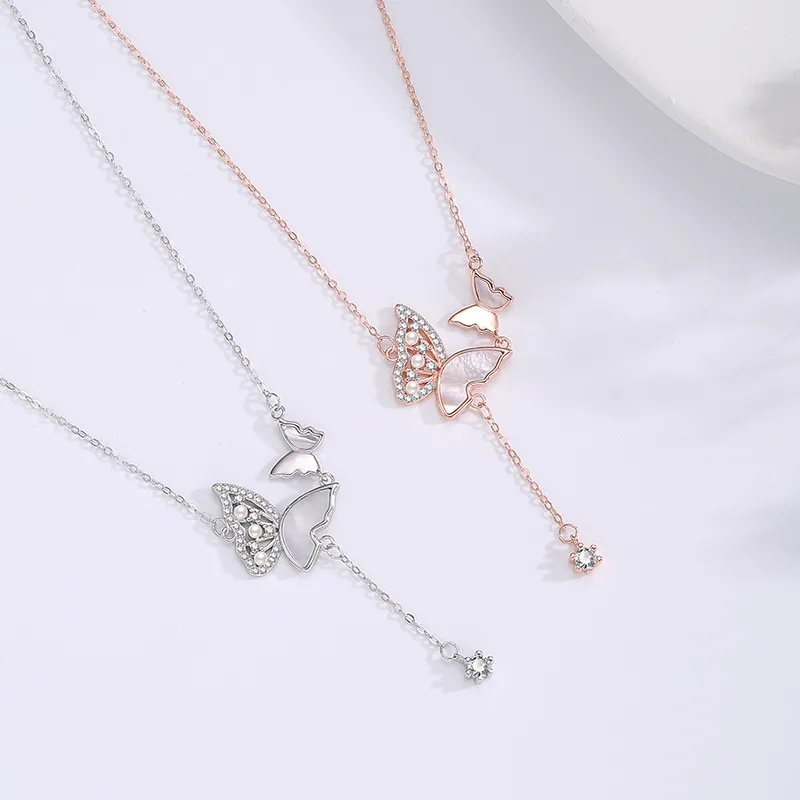 DAWO 999 Fine Silver Necklaces Women's-3