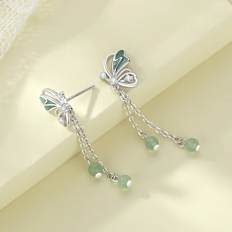 DAWO 925 Sterling Silver Earrings Women's-4