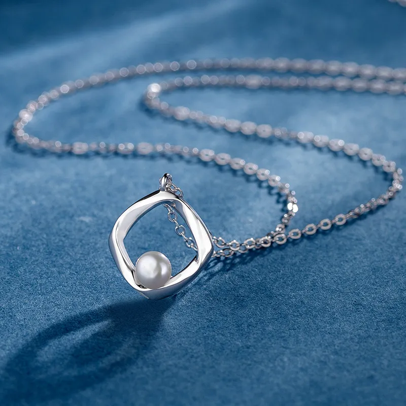 DAWO 999 Fine Silver Necklaces Women's-3