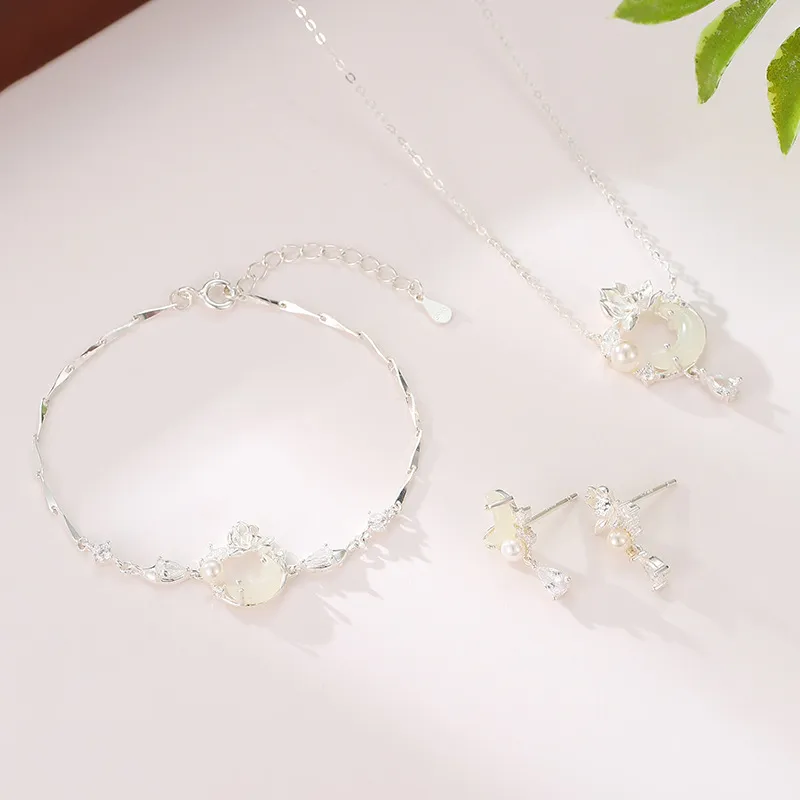 DAWO 925 Sterling Silver Bracelets Women's-3