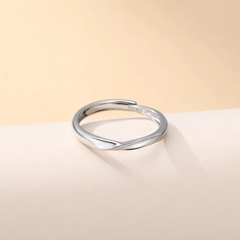 DAWO S999 Fine Silver Rings Unisex-3