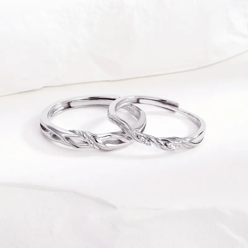 DAWO 999 Fine Silver Rings Unisex-3