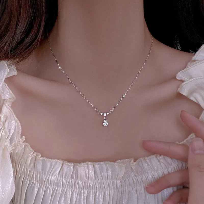 DAWO S 999 Fine Silver Necklace Ornament Women's-1