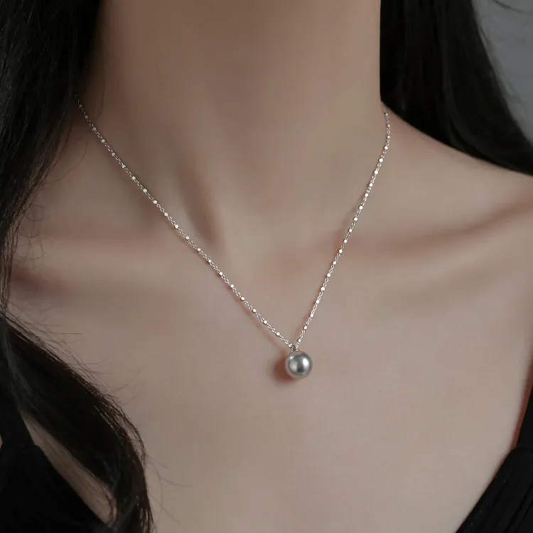 DAWO 925 Sterling Silver Necklaces Women's-1