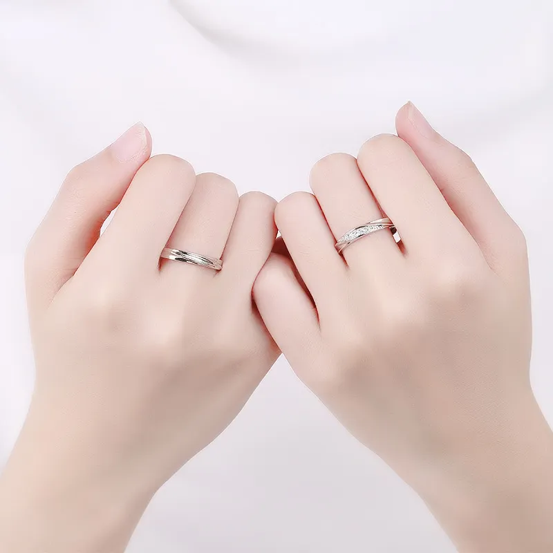 DAWO S999 Fine Silver Rings Unisex-4