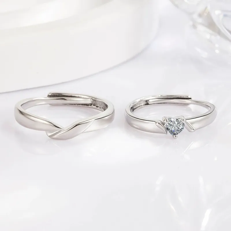 DAWO S999 Fine Silver Rings Unisex-3
