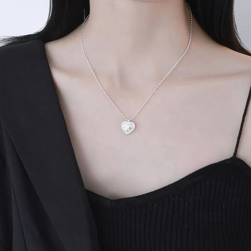 DAWO 999 Fine Silver Necklaces Women's-4