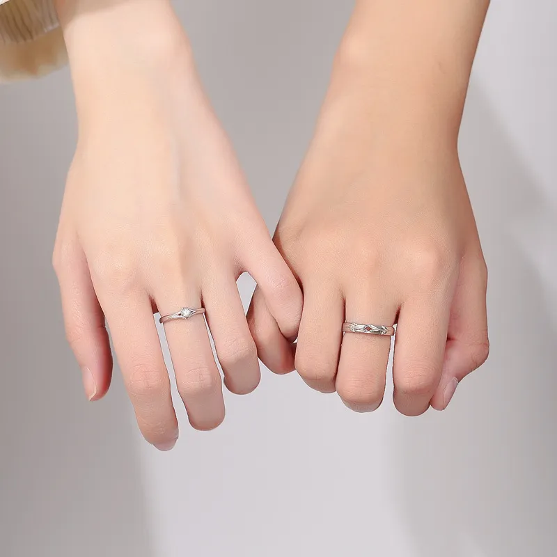 DAWO 999 Fine Silver Rings Unisex-4