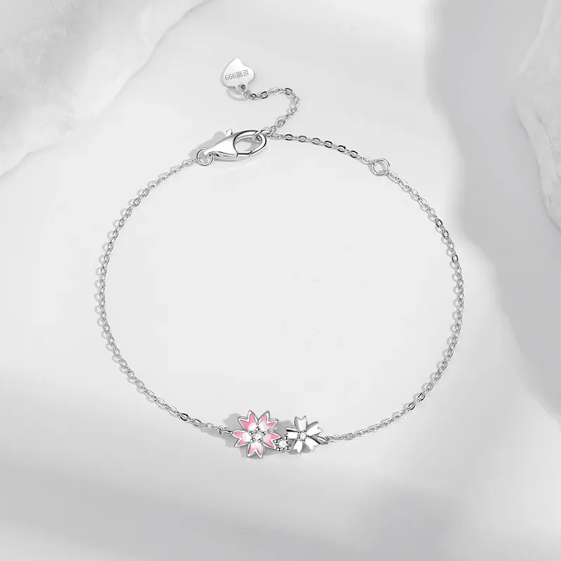 DAWO 999 Fine Silver Bracelets Women's-3