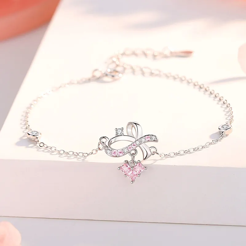 DAWO 925 Sterling Silver Bracelets Women's-1
