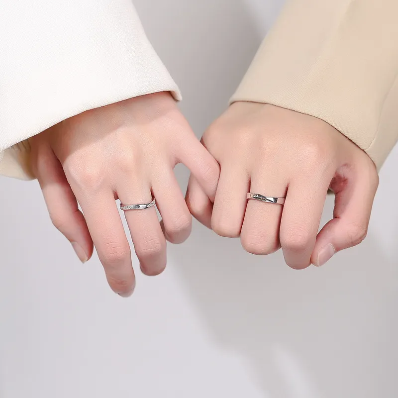 DAWO 999 Fine Silver Rings Unisex-4