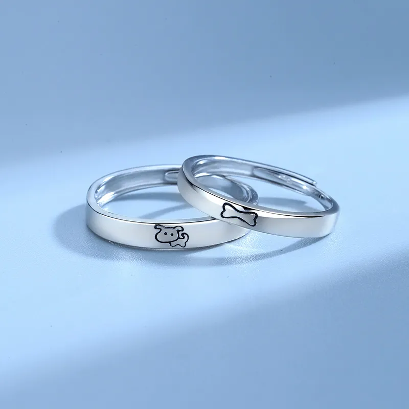 DAWO 999 Fine Silver Rings Unisex-3