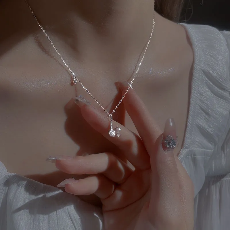 DAWO 999 Fine Silver Necklaces Women's-2