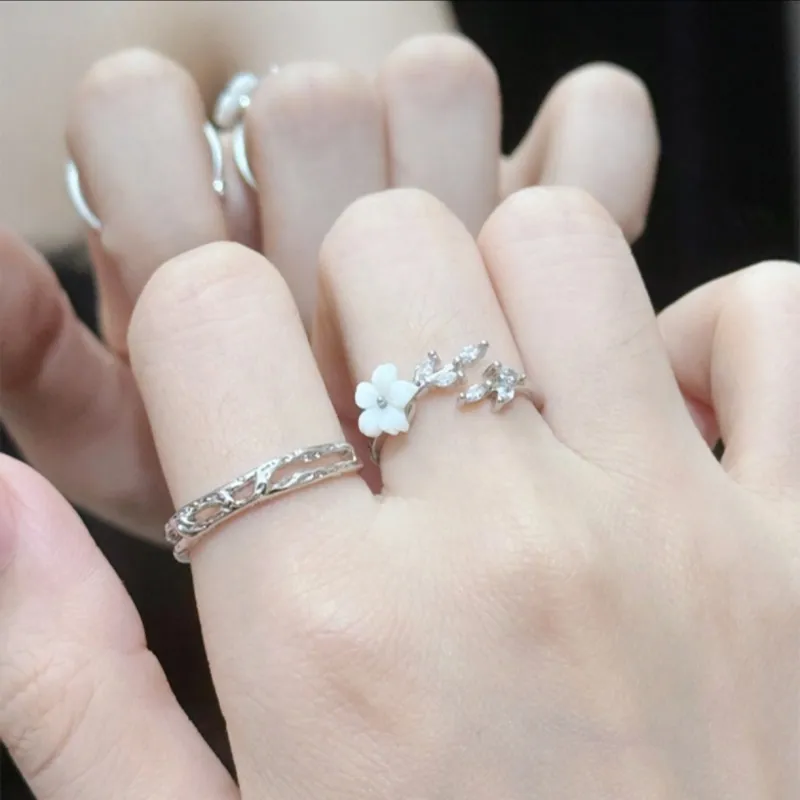 DAWO S999 Fine Silver Rings Unisex-3