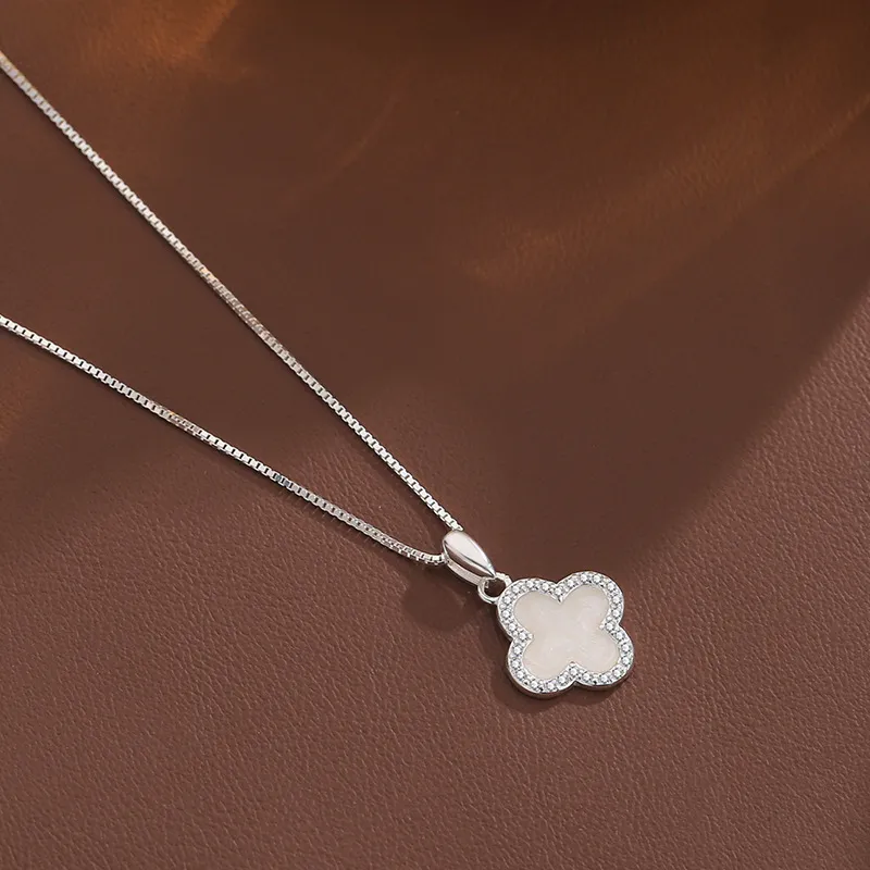 DAWO S999 Fine Silver Necklaces Women's-2