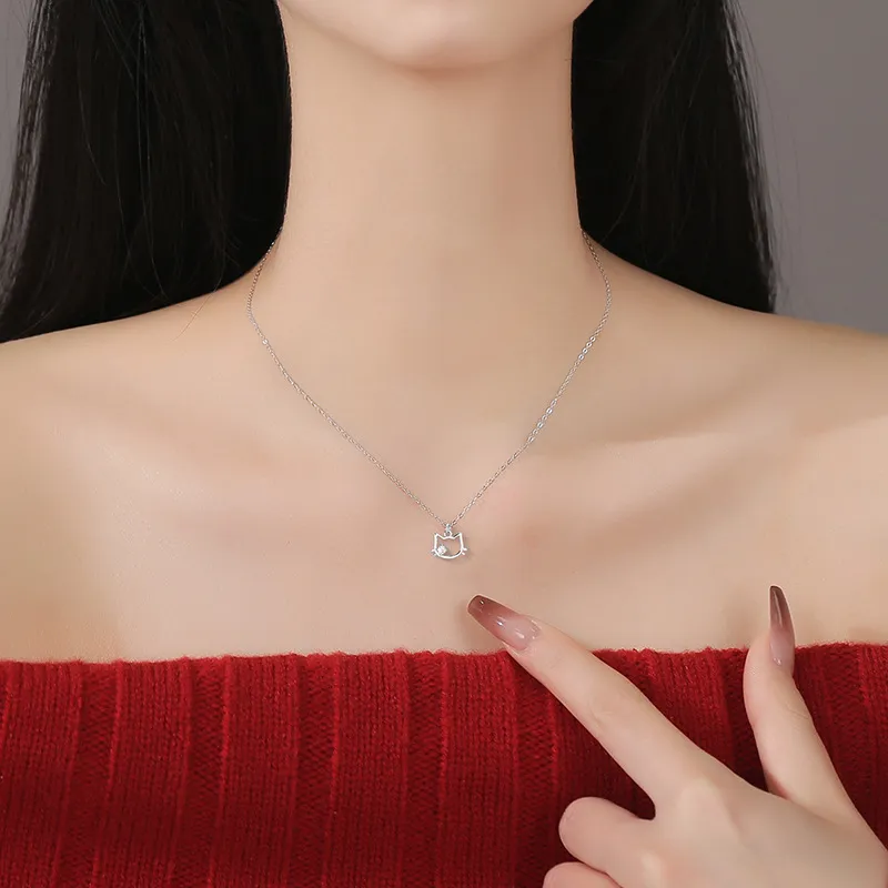 DAWO S 999 Fine Silver Necklaces Women's-4
