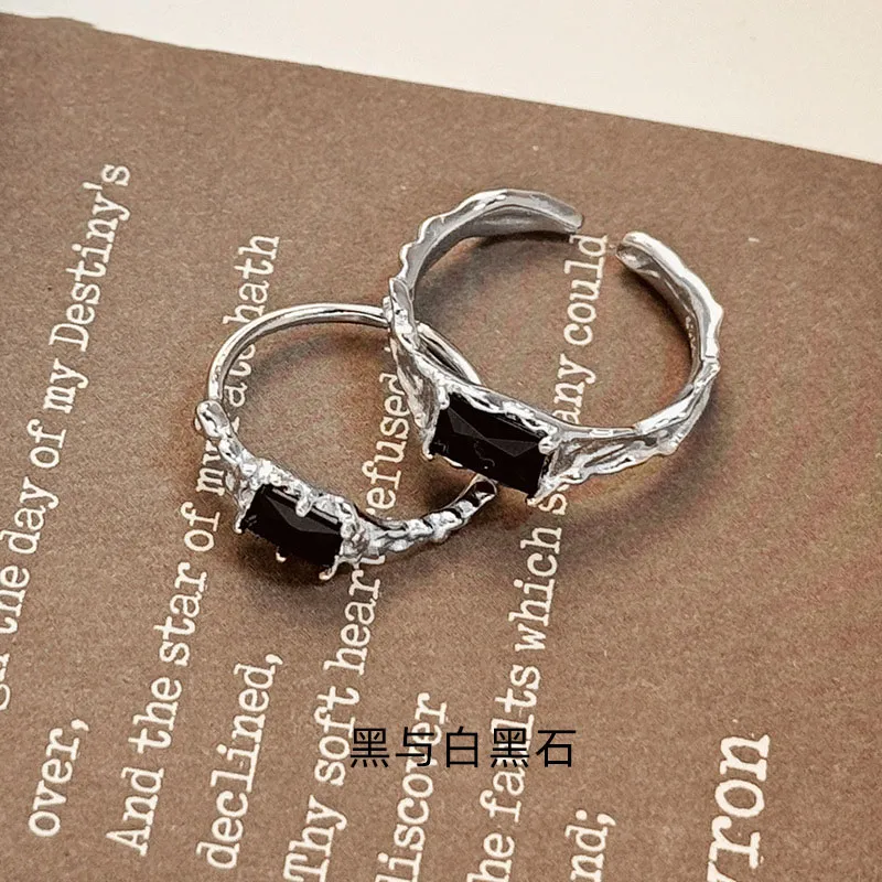 DAWO 925 Sterling Silver Rings Women's-4