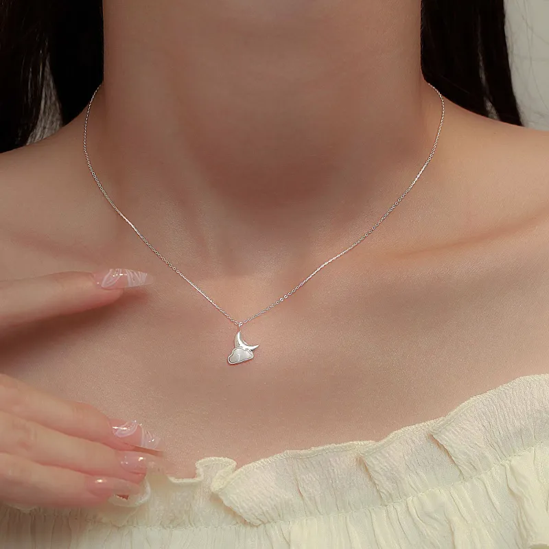 DAWO 999 Fine Silver Necklaces Women's-2