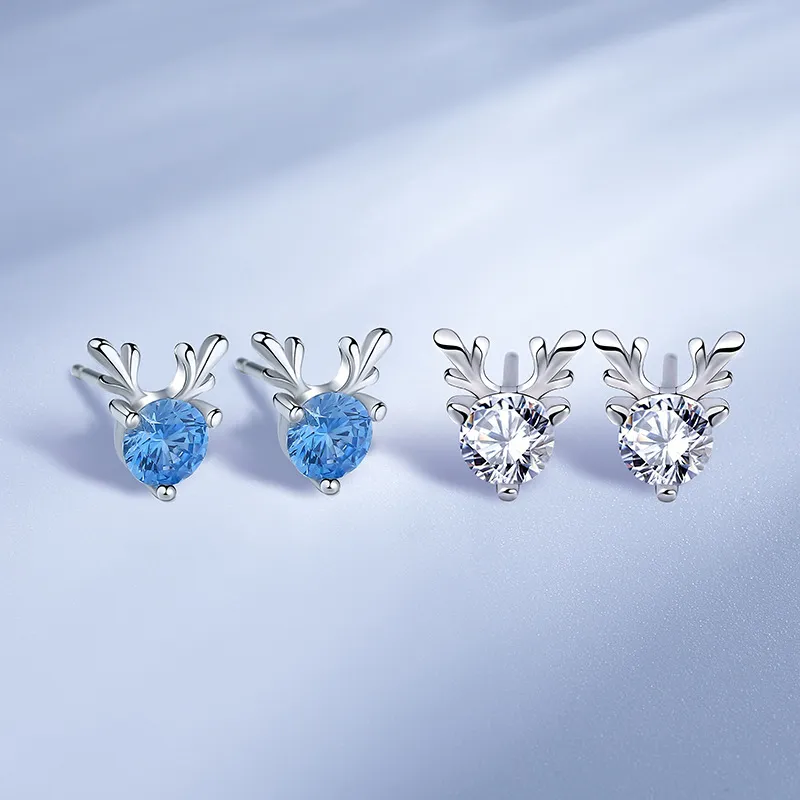 DAWO 999 Fine Silver Stud Earrings Women's-2