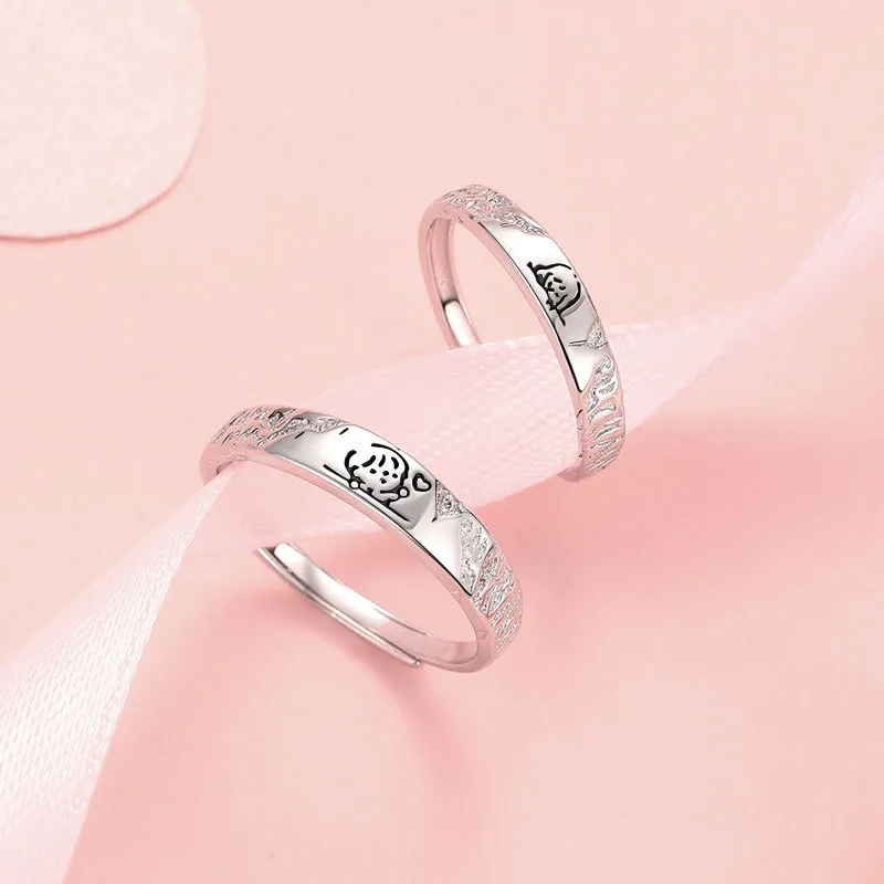DAWO 999 Fine Silver Rings Unisex-3