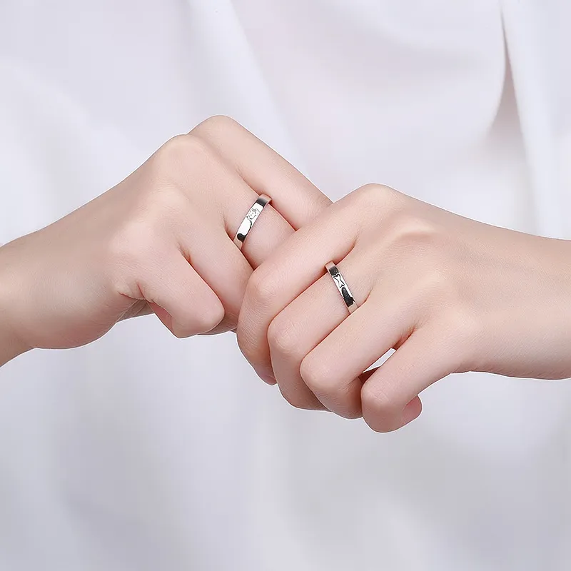 DAWO 999 Fine Silver Rings Unisex-4