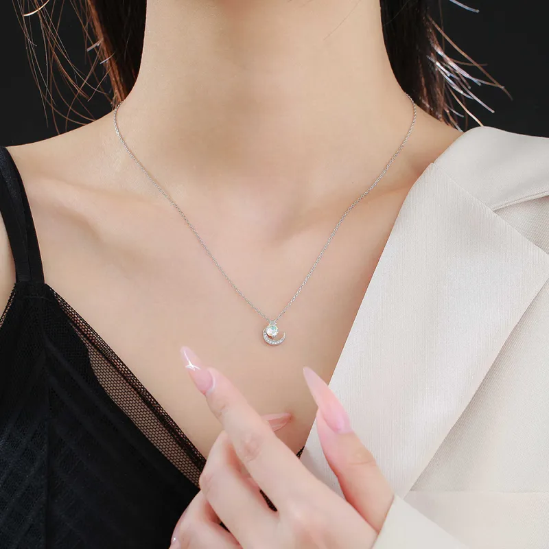 DAWO 999 Fine Silver Necklaces Women's-1