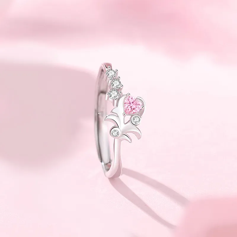 DAWO 925 Sterling Silver Rings Unisex-1