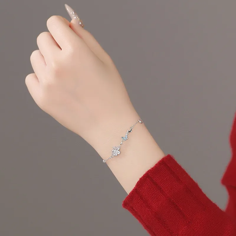 DAWO 999 Fine Silver Bracelets Women's-4