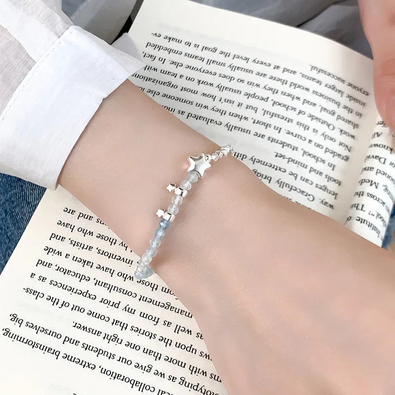 DAWO 925 Sterling Silver Bracelets Women's-4