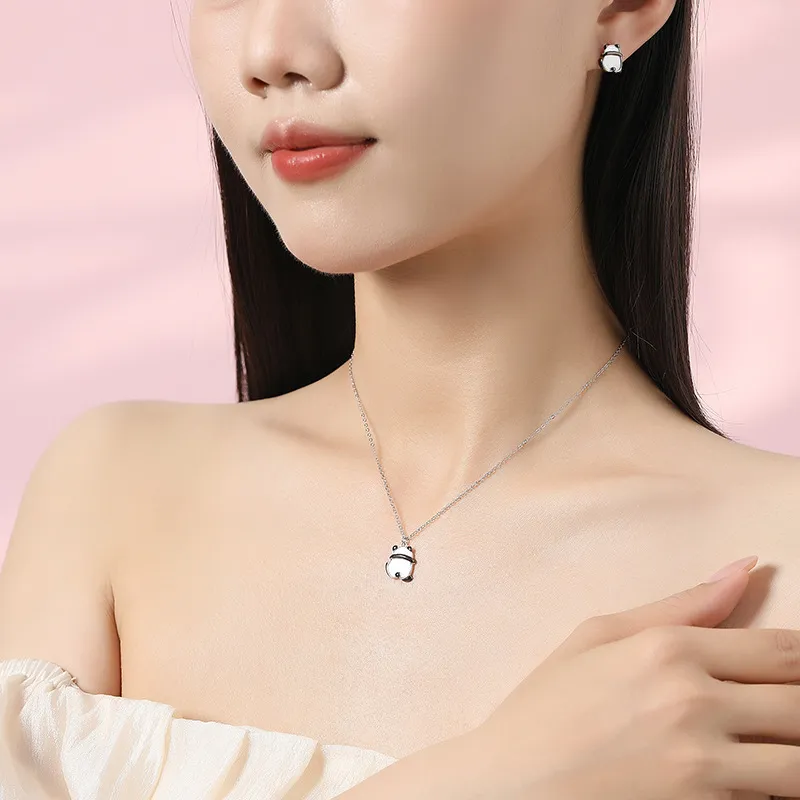 DAWO 925 Sterling Silver Necklaces Women's-1