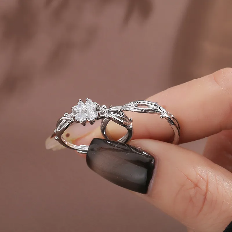 DAWO S999 Fine Silver Rings Unisex-4