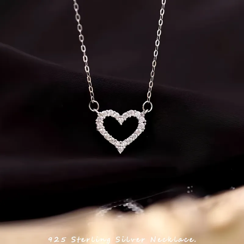 DAWO 925 Sterling Silver Necklaces Women's-1