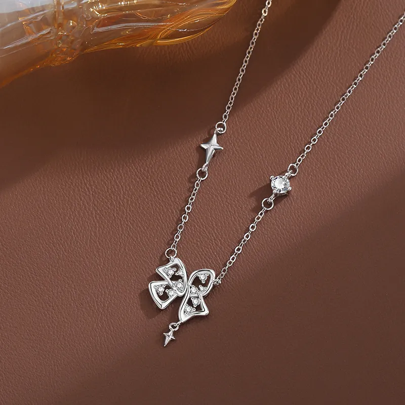 DAWO 999 Fine Silver Necklaces Women's-2