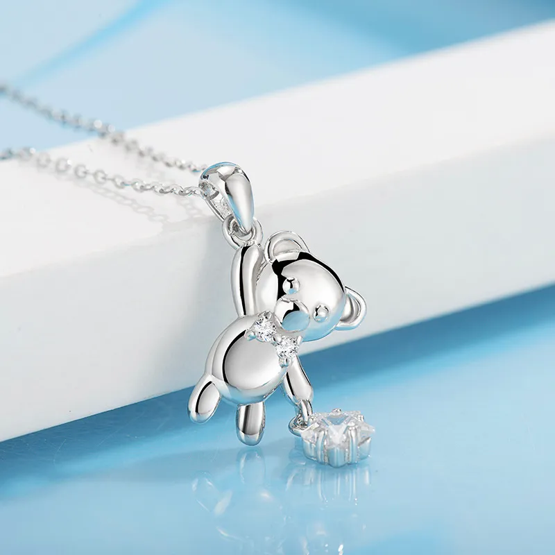 DAWO 999 Fine Silver Necklaces Women's-2