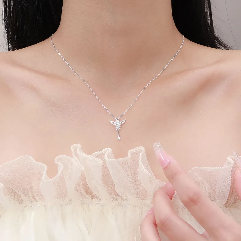 DAWO 999 Fine Silver Necklaces Women's-2
