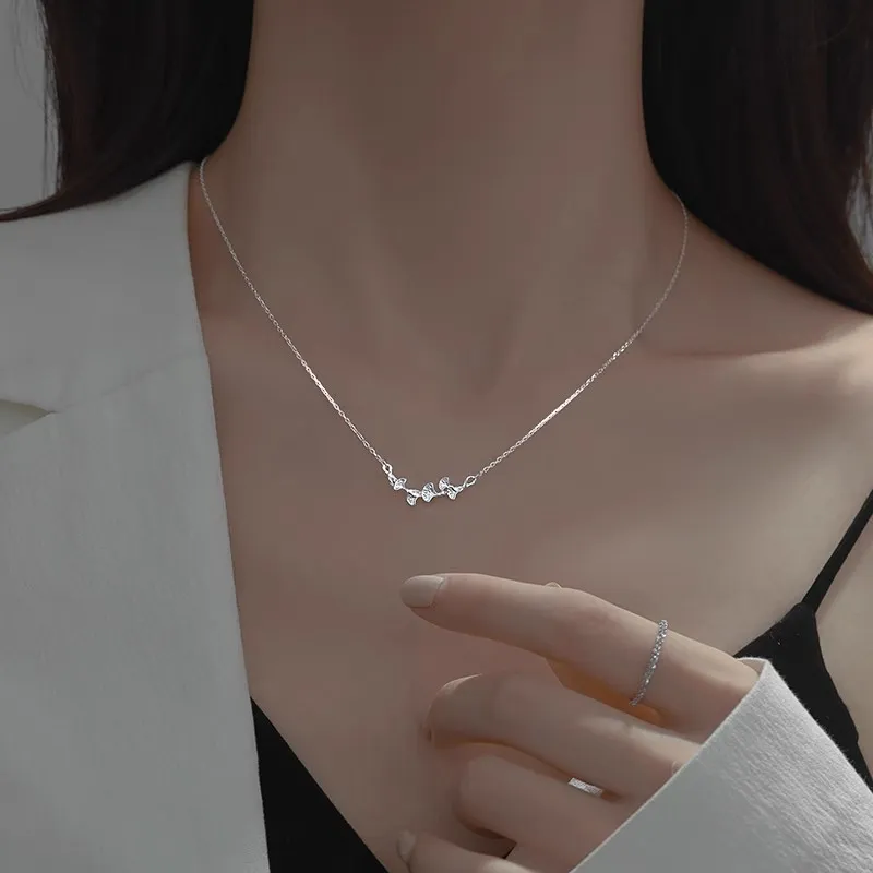 DAWO S 999 Fine Silver Necklaces Women's-2