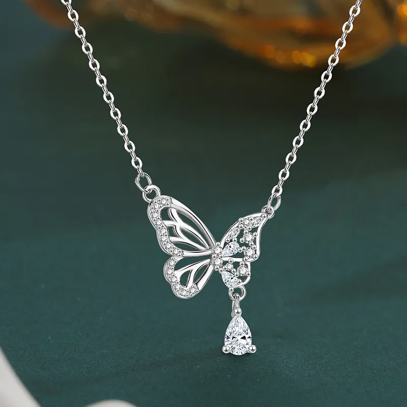 DAWO 999 Fine Silver Necklaces Women's-2