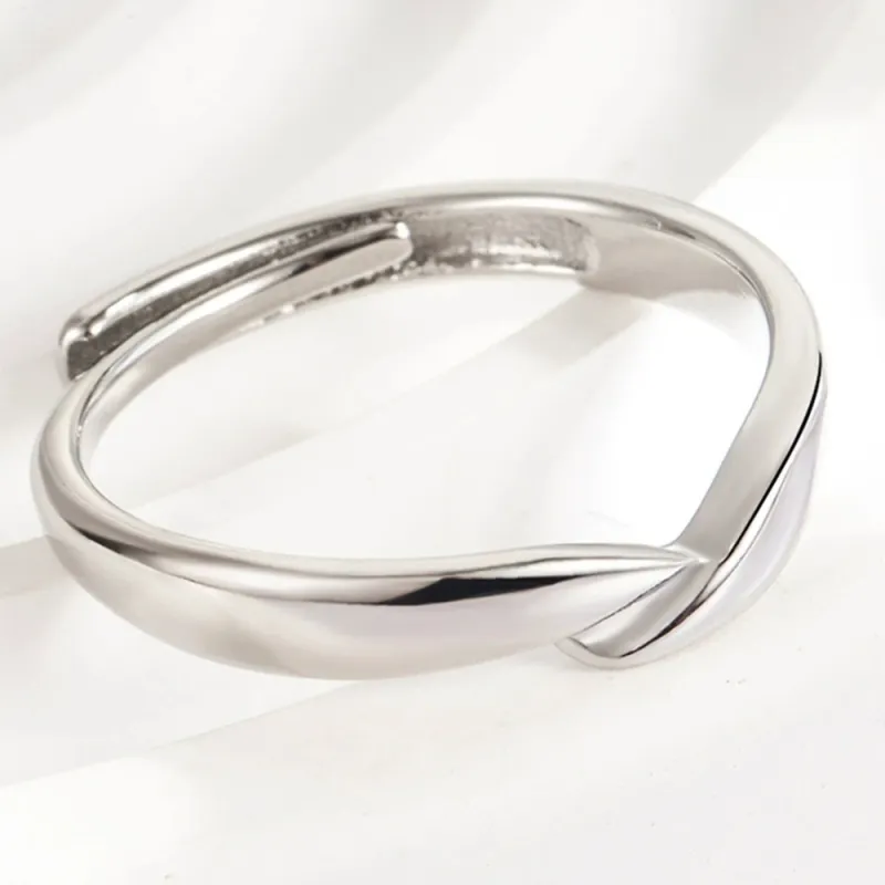 DAWO S999 Fine Silver Rings Unisex-4