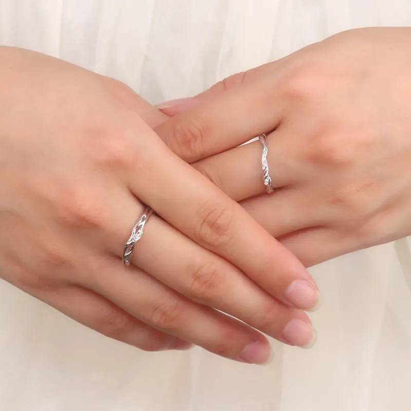 DAWO 999 Fine Silver Rings Unisex-4