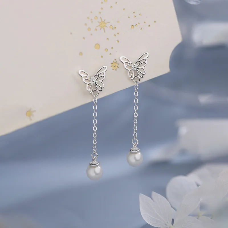 DAWO 999 Fine Silver Earring Studs Women's-1