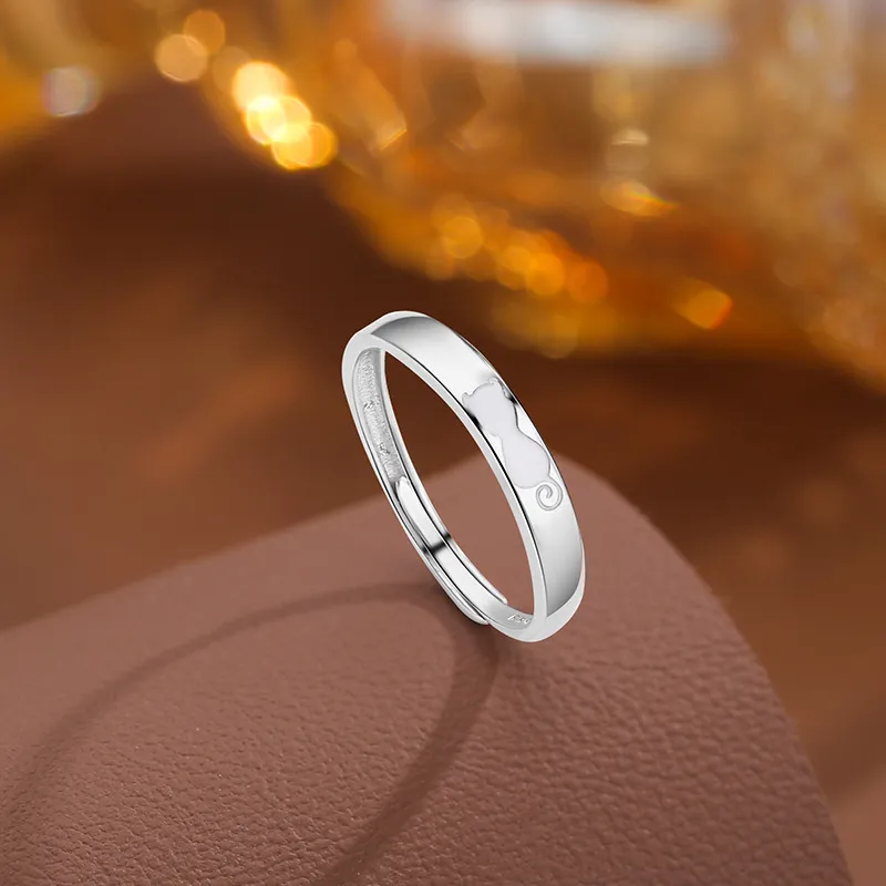 DAWO S 999 Fine Silver Rings Unisex-2