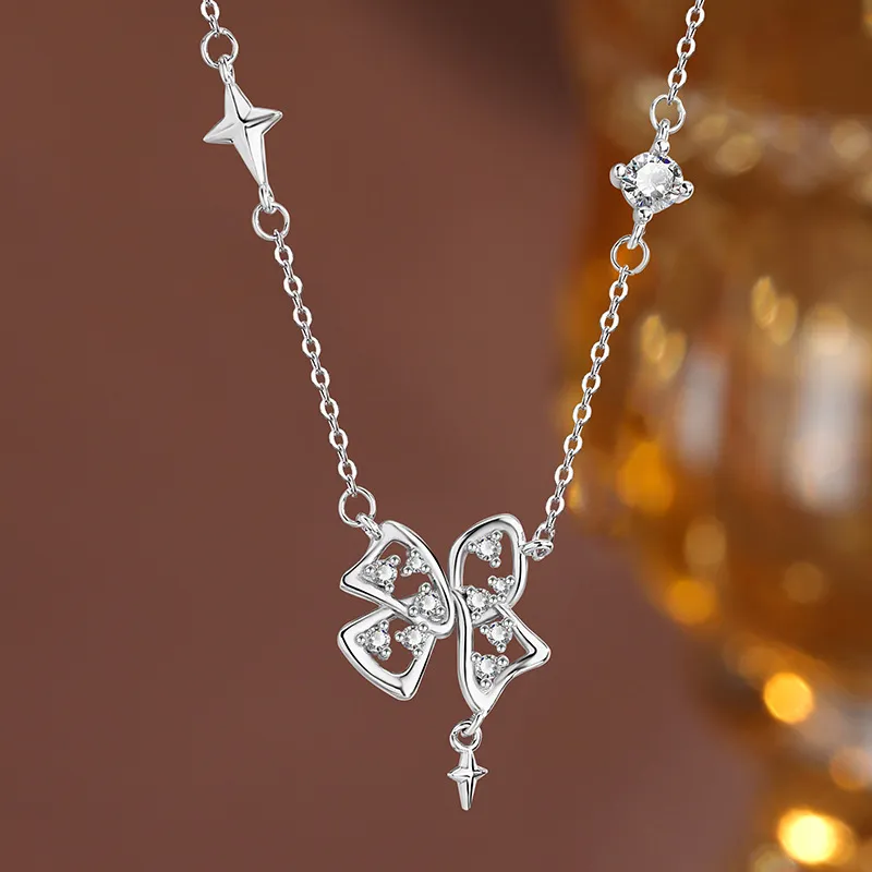 DAWO 999 Fine Silver Necklaces Women's-3