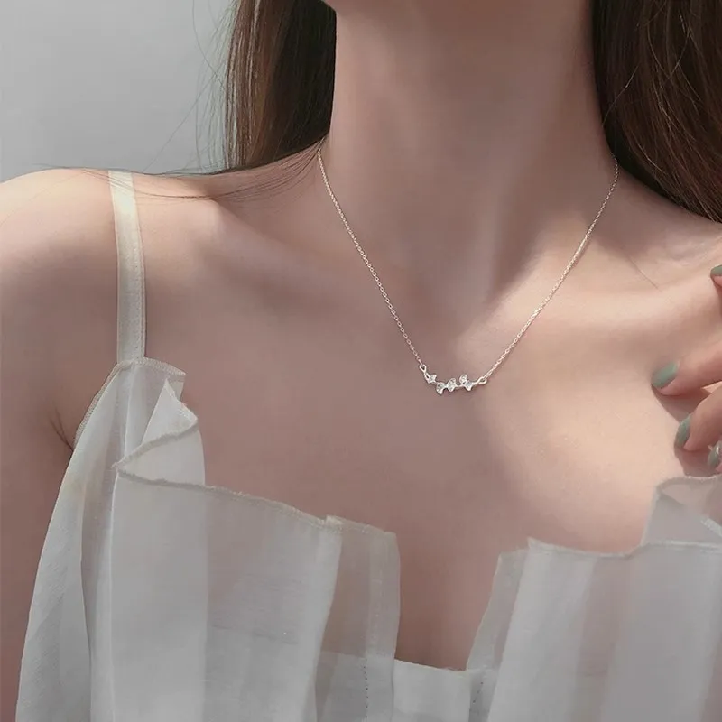DAWO S 999 Fine Silver Necklaces Women's-3