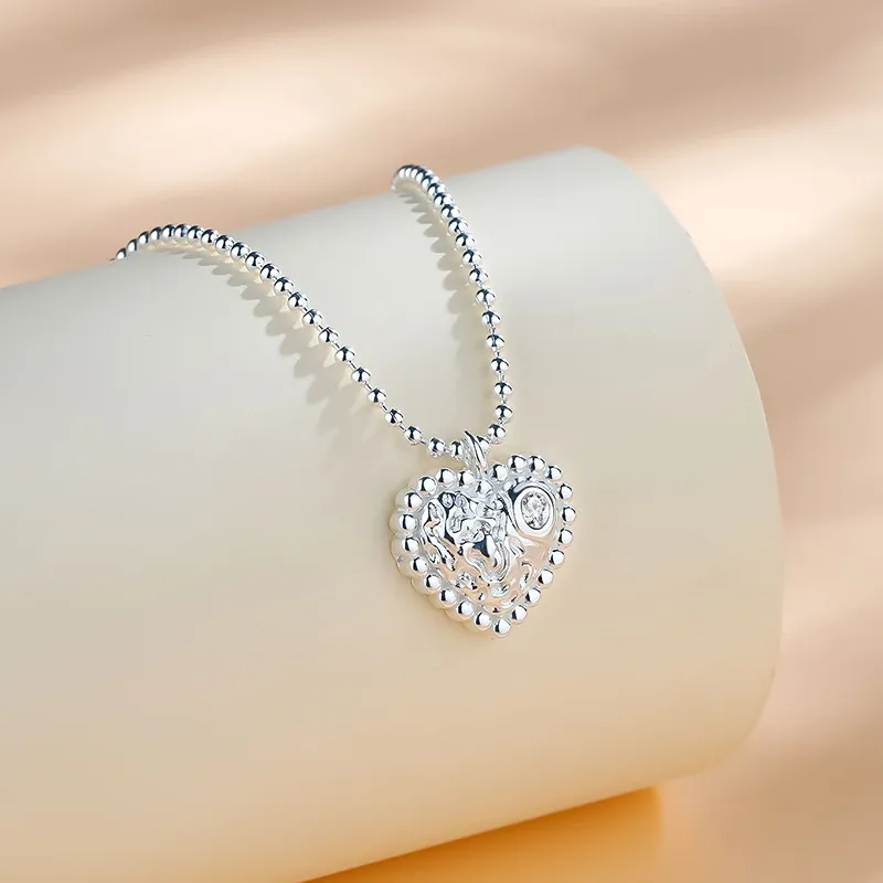DAWO 999 Fine Silver Necklaces Women's-2